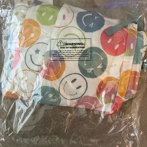 Little Sleepies Emoji Positive Vibes Pajama Pants - Picture 2 of 4